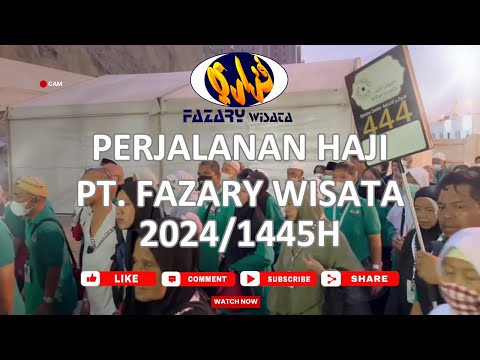 Thumbnail PERJALANAN HAJI PT. FAZARY WISATA 2024 / 1445H