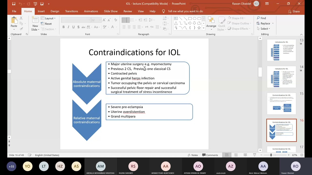 37  Prolonged pregnancy and induction of labor