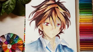 رسم انمى ترين هارتنت|انمى سهل