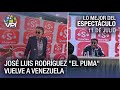 José Luis Rodríguez "El Puma" vuelve a Venezuela – Lo mejor del espectáculo