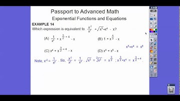 Passport to Advanced Math (Part 2)