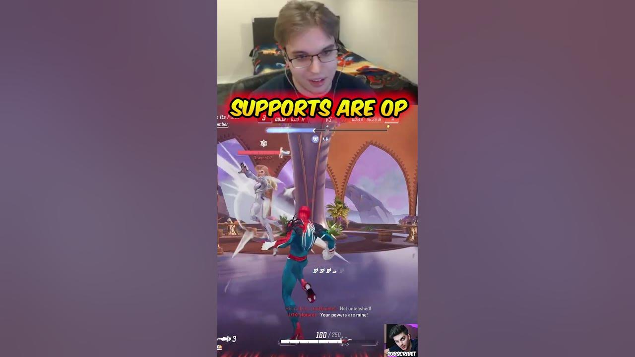 Necros Finds Out Supports Are Busted - Marvel Rivals