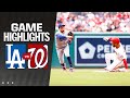 Dodgers vs nationals game highlights 42524  mlb highlights
