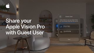 How to share your Apple Vision Pro with Guest User | Apple Support screenshot 1