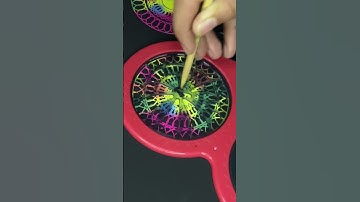 Hypnotic Designs That Are Oddly Satisfying #art #asmr #satisfying #spirograph #shorts #2025