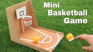 How to Make Amazing DIY Basketball Game at Home Out of Cardboard - Easy to Build image