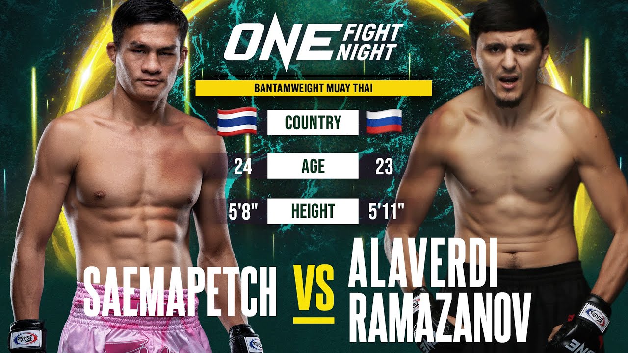 Tough Muay Thai War 😤👊 Saemapetch vs. Alaverdi Ramazanov