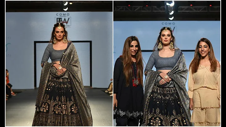 Evelyn Sharma walks the ramp at IBFW GOA 2017