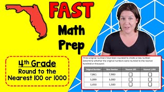 4th GRADE | Florida FAST Math Test Prep FREEBIE | MA.4.NSO.1.4