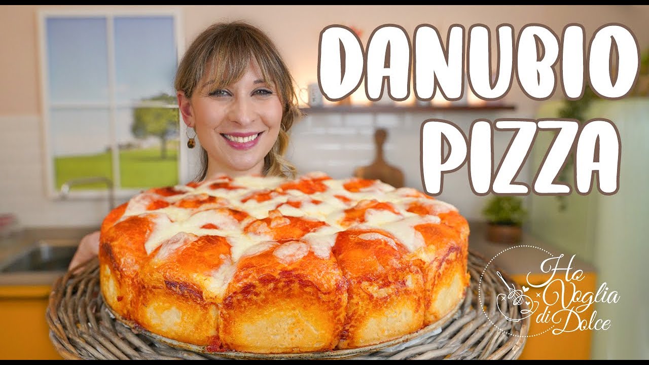 DANUBIO PIZZA SOFFICISSIMO E ORIGINALE ricetta HO VOGLIA DI DOLCE