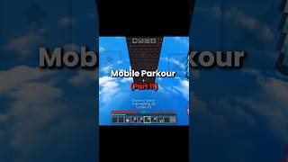 Mobile Parkour Part 11 🔥 #zyperplays #mcpe