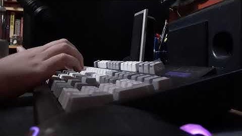Scuffed Keyboard ASMR (Unicomp Model M)