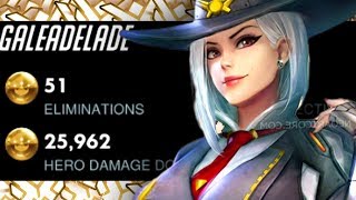 51 ELIMS! GALE DOMINATING AS ASHE! [ OVERWATCH SEASON 17 TOP 500 ]