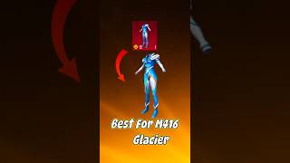 Best Outfit Combo For M416 Glacier ❄️🔥 | BGMI Best Matching Set
