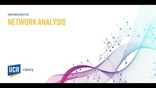 Introduction to Network Analysis workshop