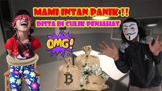 DISTA DICULIK PENJAHAT!! MAMI PANIK TERNYATA PRANK#viralvideos