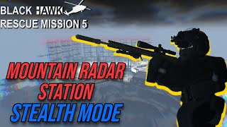 (Outdated) Solo'ing Mountain Radar Station on STEALTH MODE | Blackhawk Rescue Mission 5 | Roblox screenshot 4