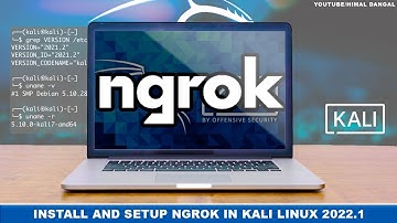 How to Install Ngrok on Kali Linux ? | Kali Linux 2022.1 | Start Local host in Kali Linux