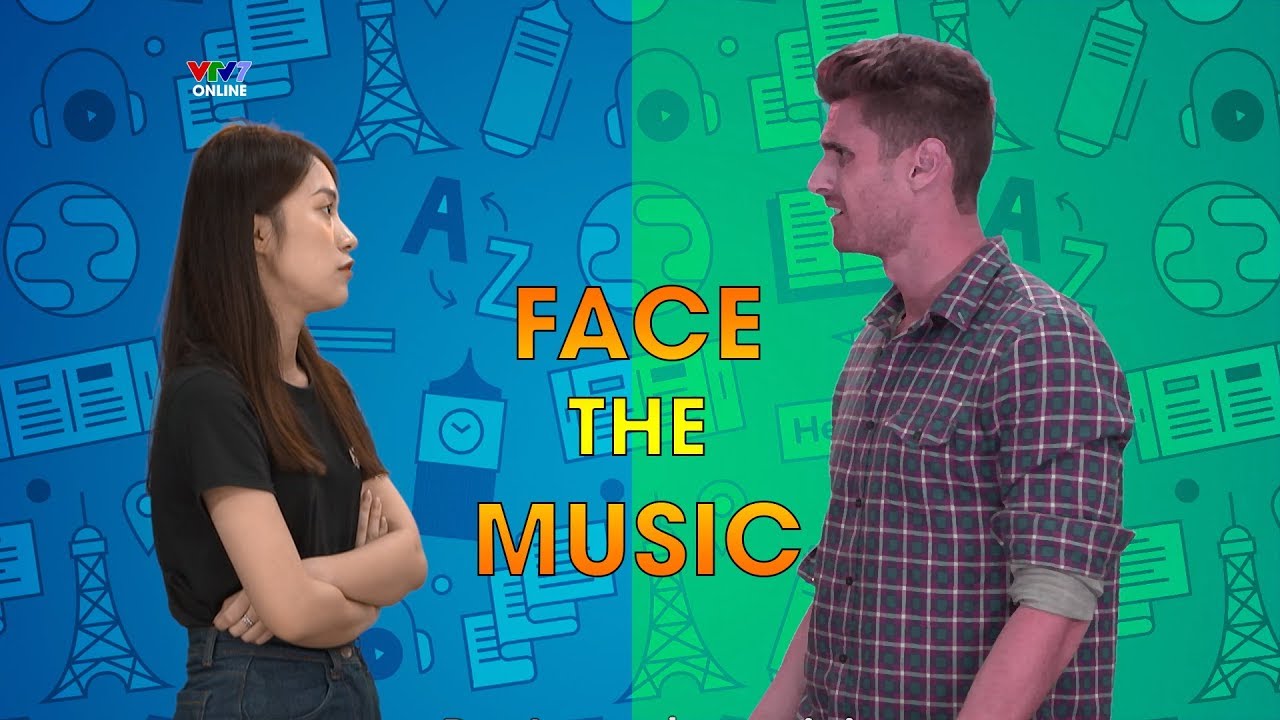 "FACE THE MUSIC" - English in a minute - Idioms & phrases [Eng/viet sub]