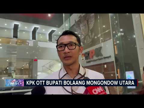 KPK OTT Bupati Bolaang Mongondow Utara Sirajudin Lasena.