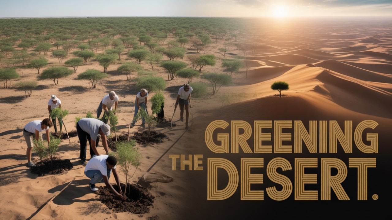 Africa’s 8,000km Tree Wall vs The Sahara – Will It Work?