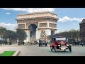 A day in paris 1920 in color 60fpsremastered wsound design added