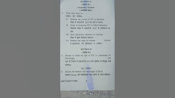 B.ed. 4th sem(2nd Year) ICT in teaching Learning Process