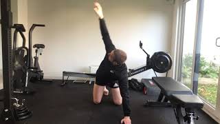 Thread the needle warm up