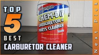 Top 5 Best Carburetor Cleaner Review in 2024