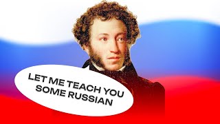 Learning Russian from Pushkin's poem