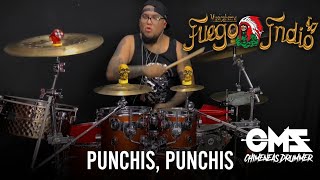 Chimeneas CMZ Drummer / Punchis Punchis ( Cover ) Musicalisimo Fuego Indio