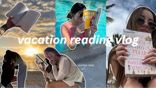 vacation reading vlog  summer books reading, surprised engagement, cozy vlog