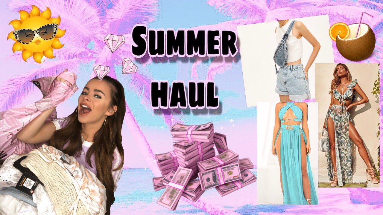 BIG HAUL + TRY ON ☀️VACANCES ☀️ ( ZARA , BERSHKA , STRADIVARIUS , PULL & BEAR , PRIMARK ECT )