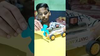 How to make fan car with dc motor || Fan car kaise banaen || Science Project #shorts #motor