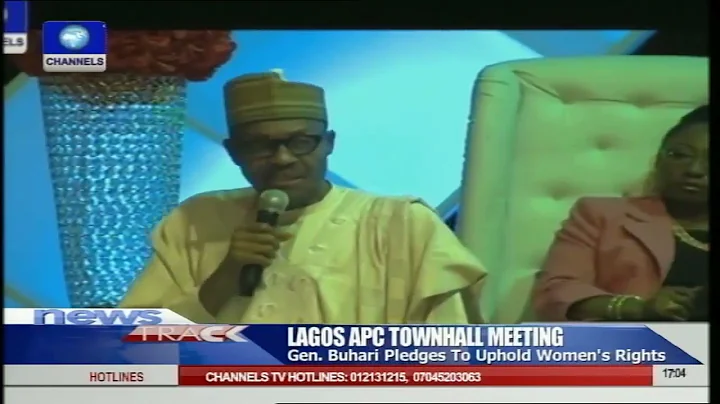 Buhari Pledges To Uphold Women's Right If Elected
