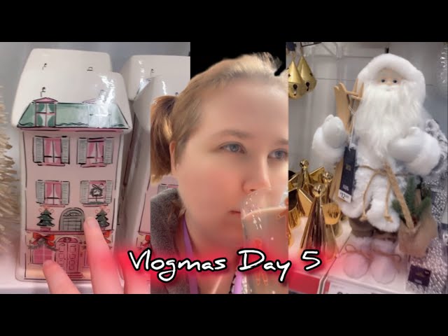 Vlogmas Day 5 - Christmas Shopping & Crashing Out (Dominoes Was Closed) 