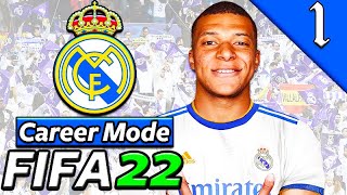 MBAPPE REAL MADRID REBUILD FIFA 22 Real Madrid Career Mode 1