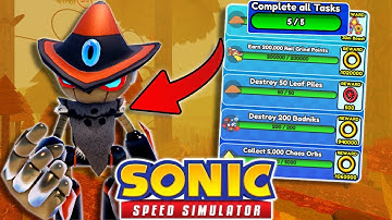 Unlocking SCARECROW GEMERL in Sonic Speed Simulator!