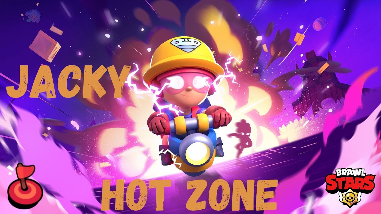 Brawl Stars # ep.288 # HOT ZONE # JACKY - YouTube