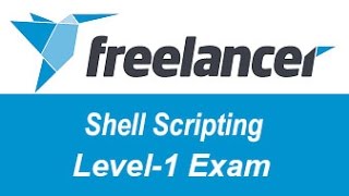 Freelancer.com Shell Scripting Level-1 Test Answers Profile