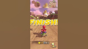 Lapping Someone In Mario Kart 8 Deluxe #mariokart8deluxe  #racinggames  #shorts