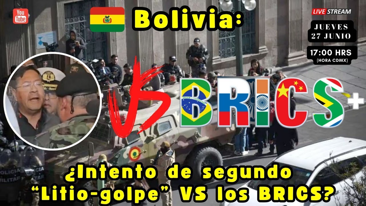 Bolivia ¿Intento de segundo “Litiogolpe” VS los BRICS? Alfredo