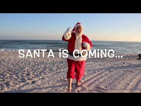 Santa Drop at the Flora-Bama