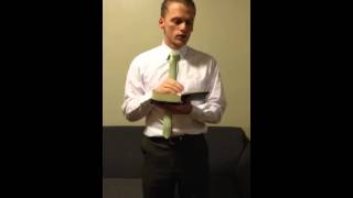 Paul's scripture presentation