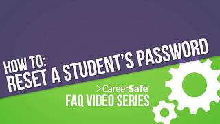 FAQ Video Series | How to Reset a Student's Password