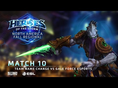 HotS -Team Name Change vs Gale Force eSports - NA Fall Regional #1 - Match 10 | Group B | Lower