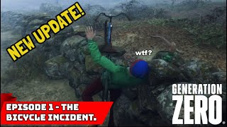 Generation Zero [ GUERILLA DIFFICULTY ] - Episode 1 : The Bicycle Incident.