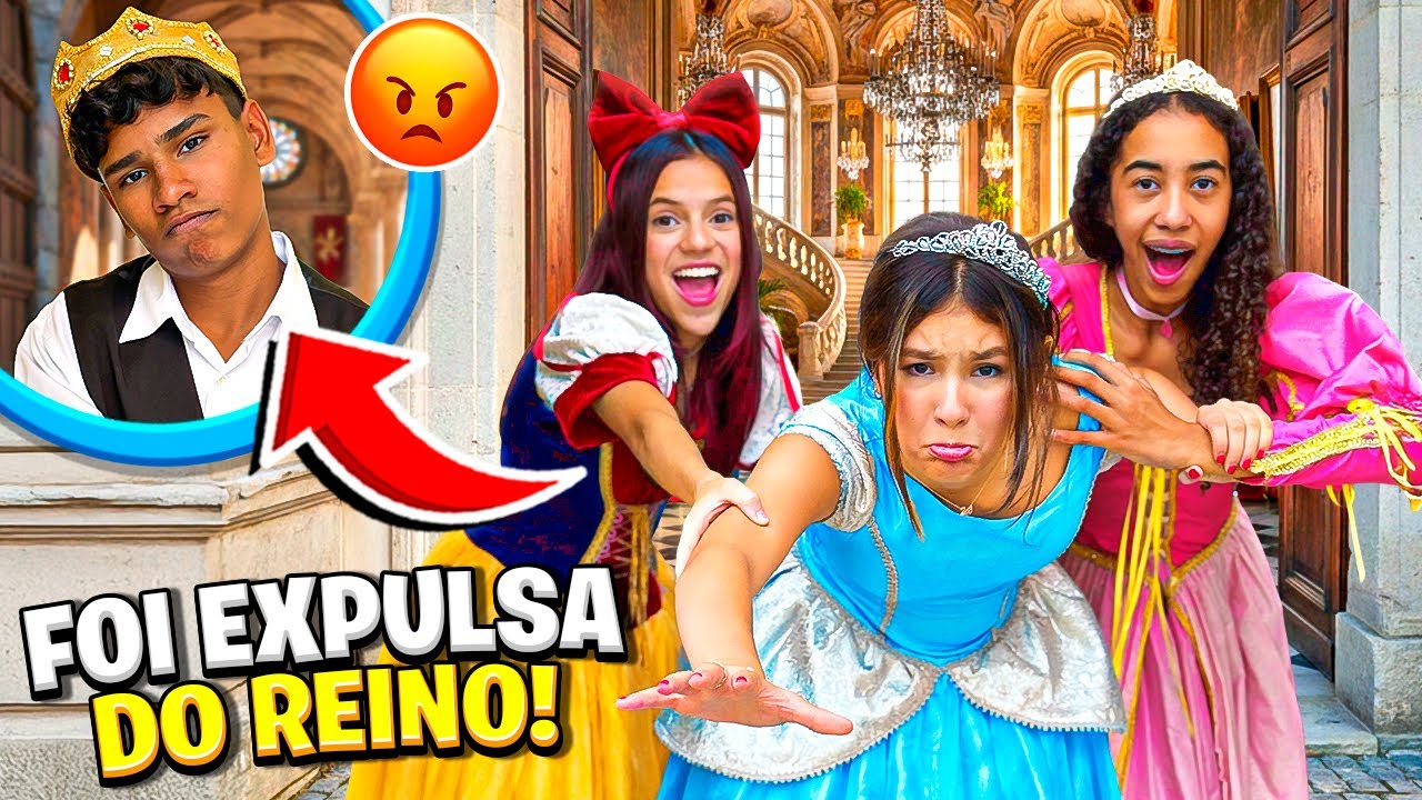 BRANCA DE NEVE TEM UMA INIMIGA NO REINO Cinderela foi expulsa (Jéssica Sousa)￼