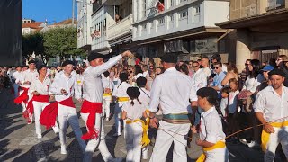 Procesión y danza de espadas en Carril (Vilagarcía de Arousa)