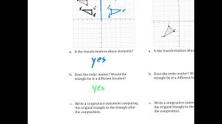 Geometry Unit 2.5 Notes - Composite Transformations